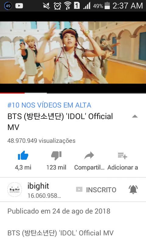 Samara_Souza44's tweet photo. Bateu insônia e entri pra olhar as views e falta menos de 1.3 M e alcançamos nosso objetivo
Aposto q até as6 conseguimos 53 ou 54
tô muito empolgada mas bora dormir afinal já e 2da manhã++
#AnswerIsHere
#KeepStreamingIDOL
#IDOLStreamingParty
#AnswerNow #BTS @BTS_twt https://t.co/wg85QIlBFV
