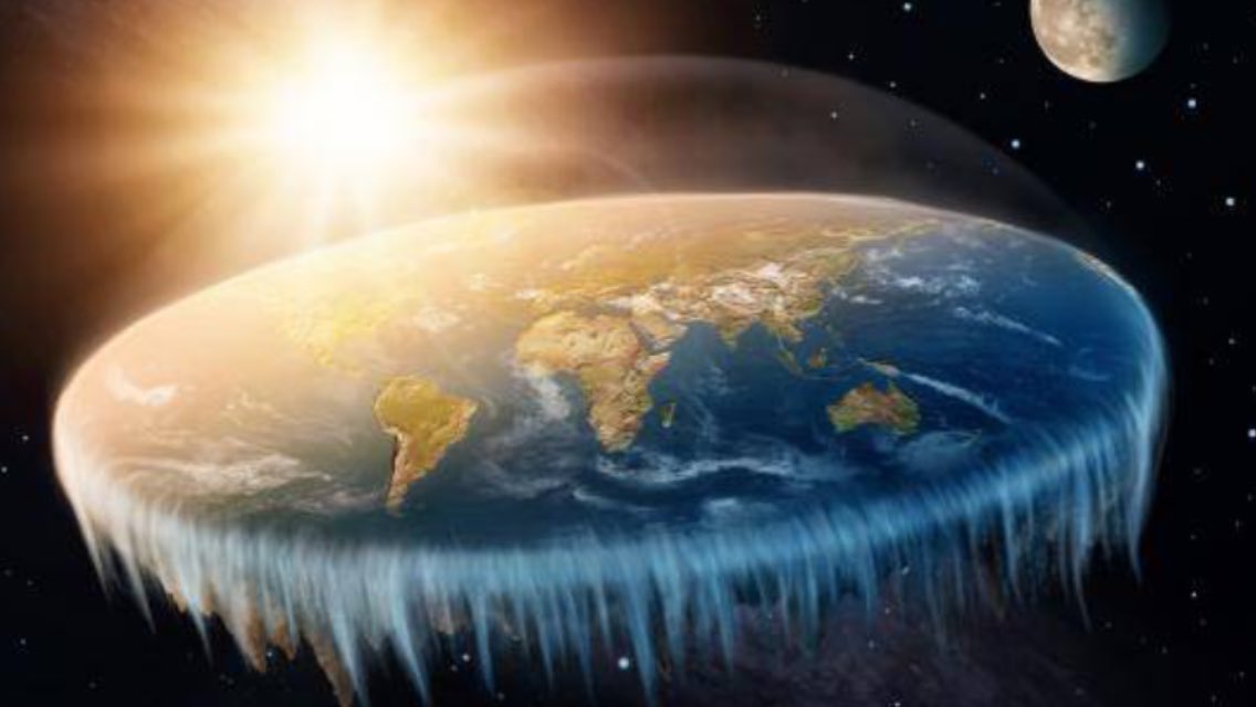 fhcfec's tweet photo. Welcome to the flat earth club right here at Francis Howell central! Please note that we do not discriminate against the round earth movement https://t.co/UVAWtmFHqG