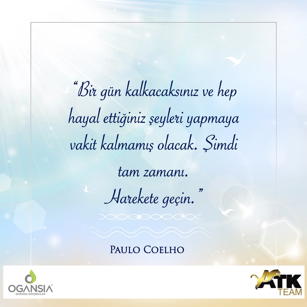 atknetworkteam's tweet photo. Sağlıklı bir güne Günaydın
#atkbusinessteam 
#hareketegec 
#paylastikcacogaliyoruz 
#ogansia #motivasyon https://t.co/g6iSdYju39