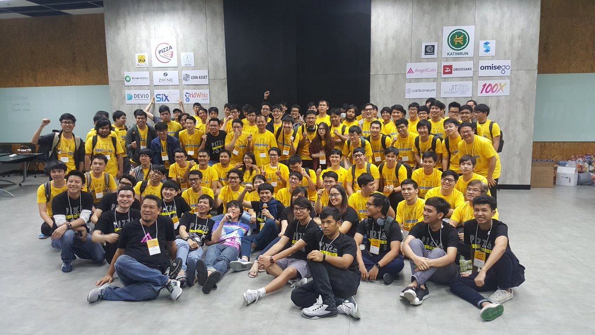 patarachet's tweet image. Pizza Hackathon #blockchain #AngelCoin