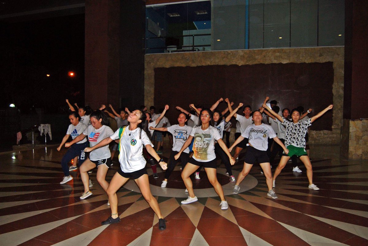 cduawitsayaw19's tweet photo. These bunch are hard at work! Their dance routines — GUARANTEED WILL BLOW YOU AWAY! Catch them on Aug. 27, 2018! 💥💥💥 Which college are you cheering for? Tweet us & use the official hashtag #cduawitsayaw18 https://t.co/TMwAo74P1S