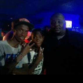 At 550 club after performance  
Tee.lanez _Laceswiss and Zakwe