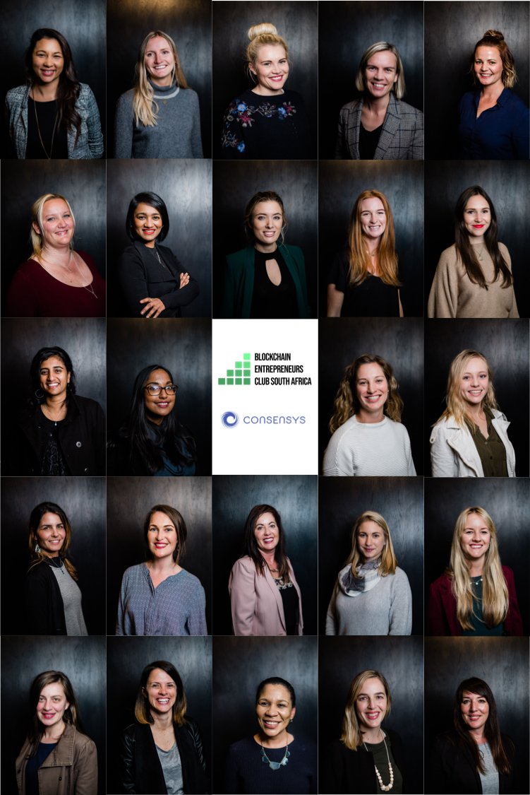 BECSA_ZA's tweet photo. Meet the Cape Town ladies of a #ChampagneConsensus, thanks to @ConsenSys again for sponsoring this fab night! We had such a great evening. If you are a #WomanInTech in Joburg, you haven't missed out 😊 Head to #BubblesAndBlockchain on 29th August -  https://t.co/98ptA4AGya https://t.co/SovpVOEOtf
