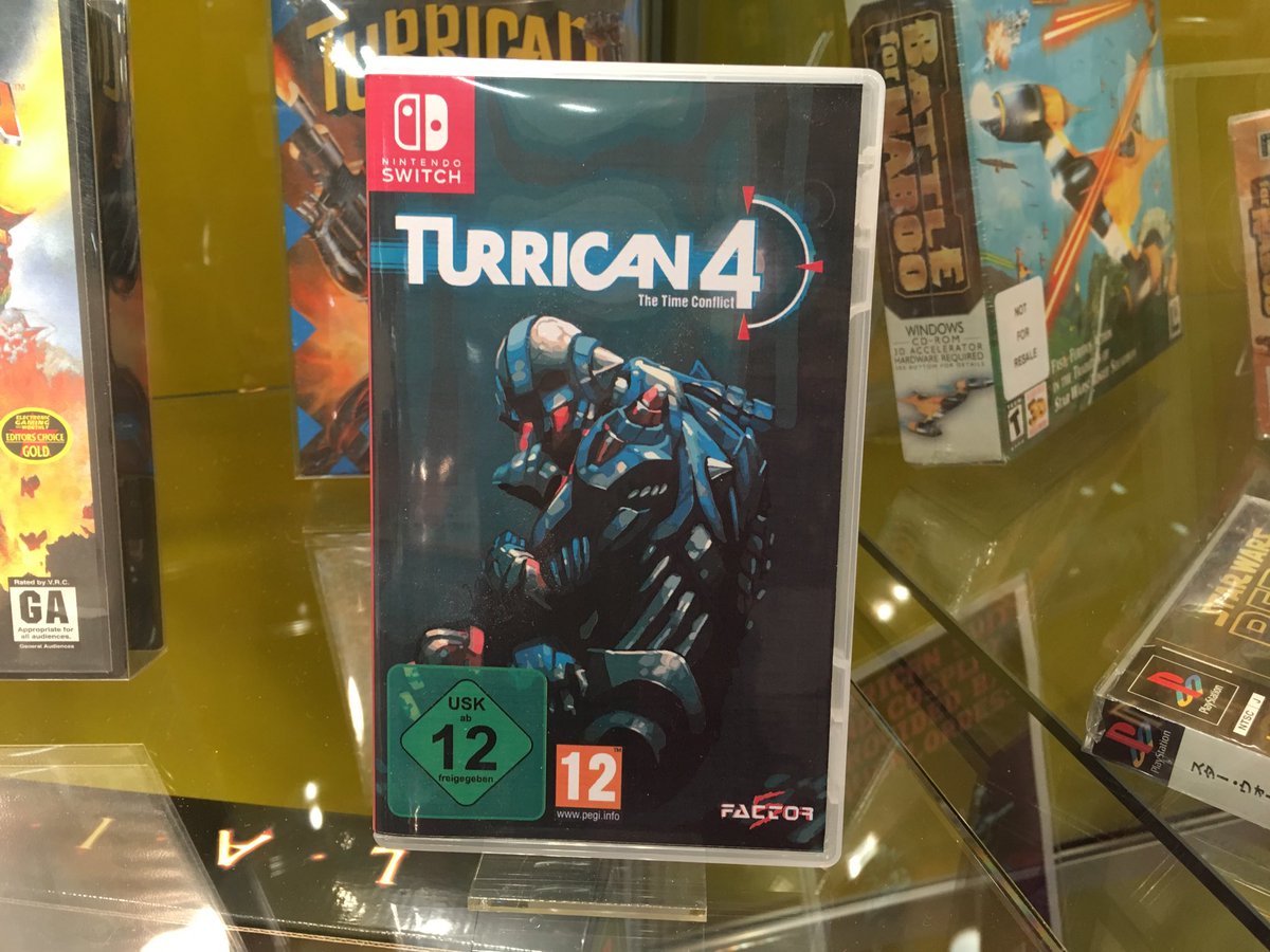 octopusjig's tweet image. I am at the ⁦@Factor5⁩ booth here at @Gamescom and saw this. Unfortunately, right know, is just a mock-up, but I think it would be AWESOME if this would become a reality. RT if you agree!. Let’s show them how much do we love Turrican!