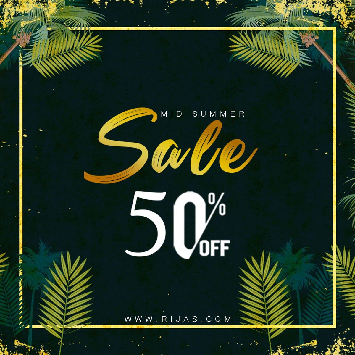 officialrijas's tweet image. Mid Summer Sale 2018‼ Get your favorite designs at 50% OFF

Visit our Store #G07 ground floor siddiq trade center gulberg lahore 
UAN:042 111174527

#Rijas #Rijasinfinty #SALE #shopnow #festive #SummerSale #megasale