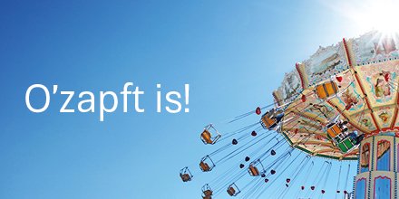 It’s tapped. The Herbstfest, the local beer festival or so-called fifth season, starts today in Rosenheim, where Kathrein is headquartered. We wish all colleagues and customers a great time! 
<a href="/herbstfest_ro/">Herbstfest Rosenheim</a>