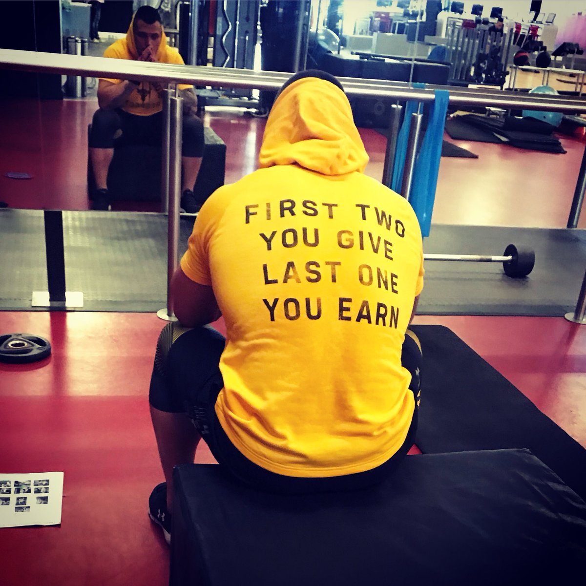 Trusting the process and getting after it. Pushing for that 1% everyday🥇 Earn it &amp; own it 💯 #SportsRehab #Road2Recovery #TheComeback