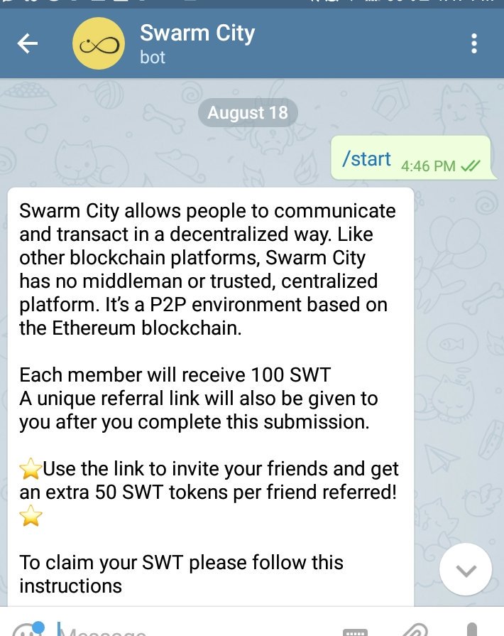 SwarmCityHelp's tweet photo. BEWARE SCAM ALERT: The Swarm City team is absolutely NOT doing a SWT airdrop. We have not initiated a telegram bot airdrop group. Do not click any links inviting you to participate in this type of activity. Now or Ever!! https://t.co/qUINL5LE6J