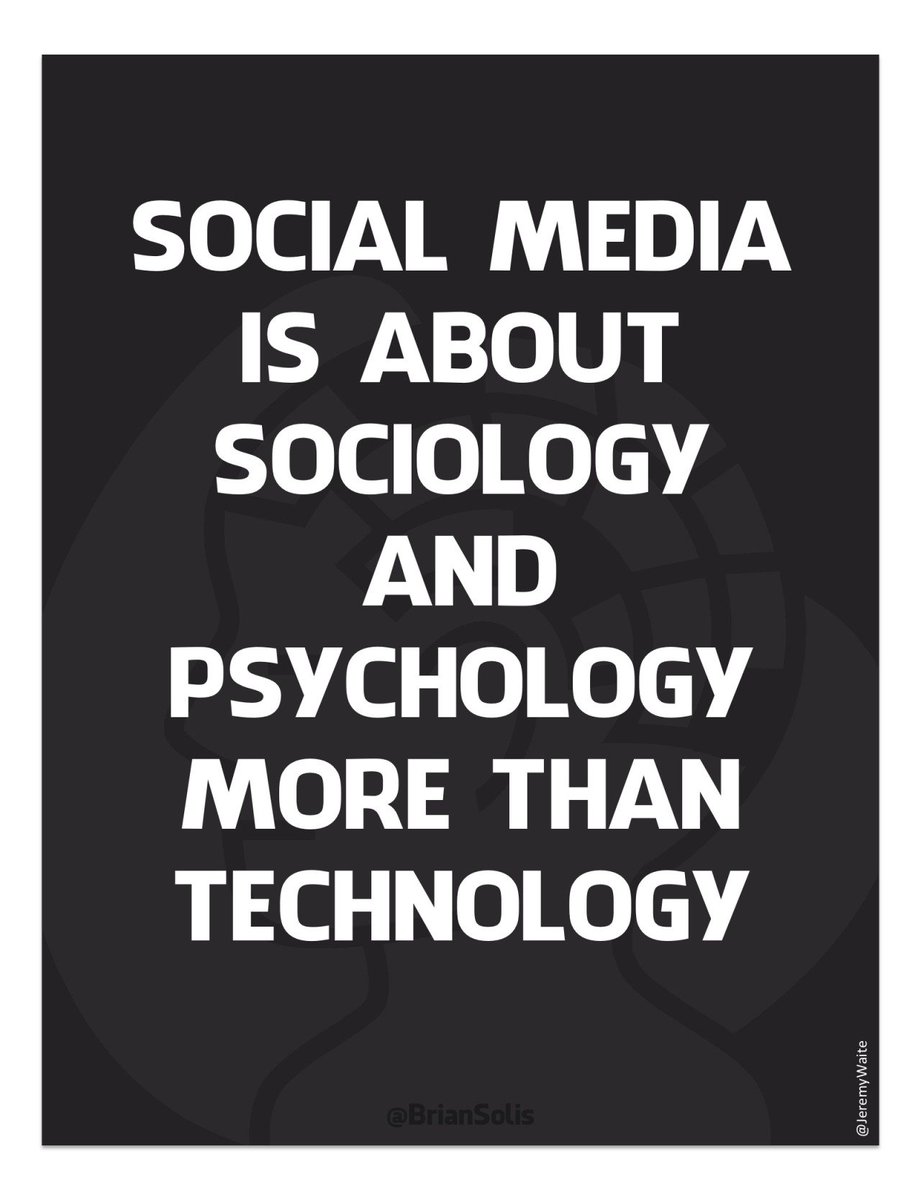 trexlight's tweet photo. Aptly expressed. Let's not get so wrapped up in the tech that we miss the #BigPicture .
#socialmedia #Facebook #instagram #contentwriting #postwriting #SocialMediaManagement #socialmediastrategy #DigitalMarketing #digitalstrategy #martech #digitalmarketer https://t.co/ViSREe632s