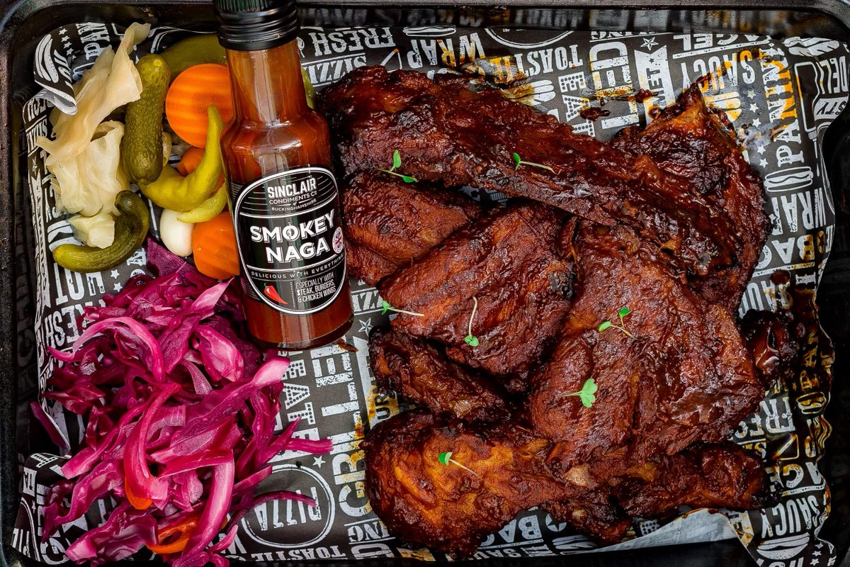 Smokey Naga is super hot and catapults a sticky rib glaze to greatness, try it for yourself with our new recipe! 🤤🤯
sinclaircondiments.co.uk/recipe.php?rec…