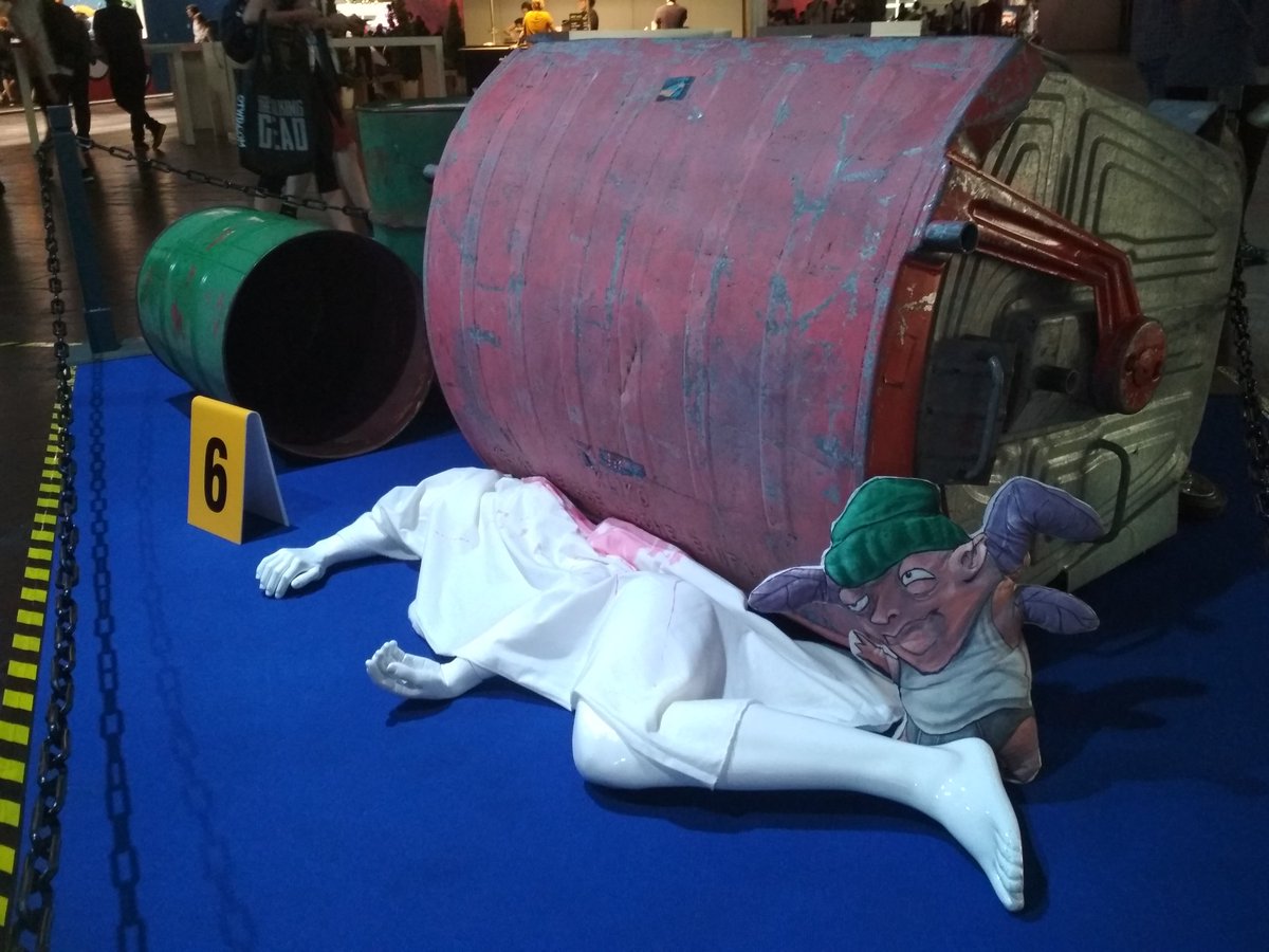GspotGames's tweet photo. I'm serious mister officer, I don't know what happened here! #AlibabeGame #gamedev #Gamescom2018 #Gamescom #indiegame #indiegamedev #indiedev https://t.co/zuSlGlVA5Z