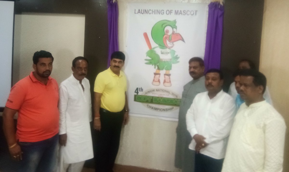 tanmay__das's tweet photo. National Jr #Softbaseball Tournament's mascot unveiled at #Bhubaneswar Today @sports_odisha @rvineel_krishna @Odishasports https://t.co/J7dJvA2hZS