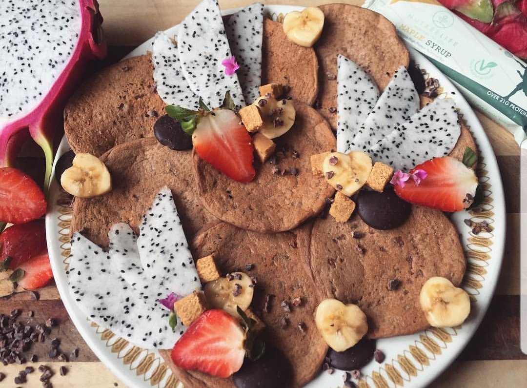 There is a lot of things to be grateful for at the #weekend, #pancakes is one of them....💚📸👌