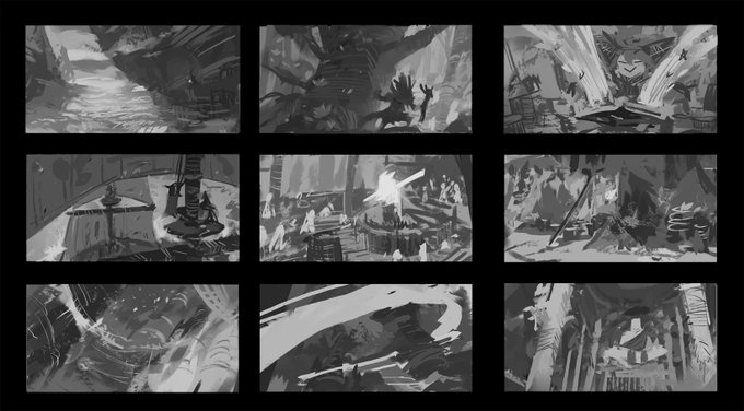 Some no stress thumbs after I got my ass kicked by a painting for all the wrong reasons. Goal was just to adhere to the horizon line. BASIC STUFF. 