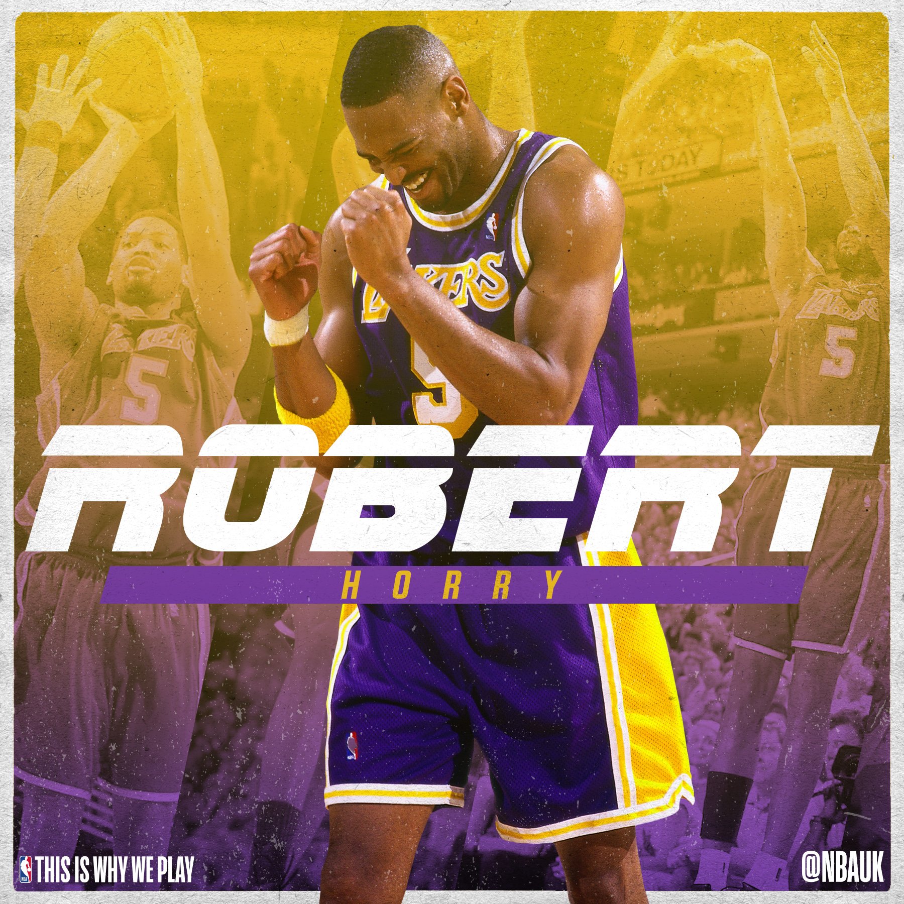 Happy Birthday to the one and only Robert Horry! 