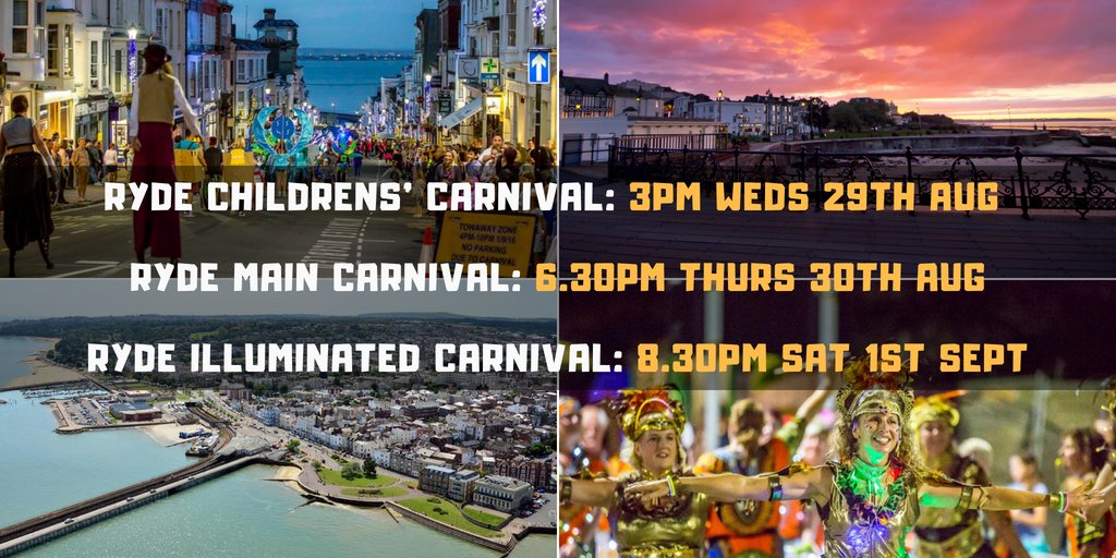 Did you know? The #IsleofWight is home to the oldest and most popular Carnival in the UK - <a href="/RydeCarnival/">RydeCarnival</a>!

🥂 We're all looking forward to celebrating their award with three spectacular Carnival processions in Ryde next week – we hope you can join us! 

ow.ly/tbDA30lwFAg