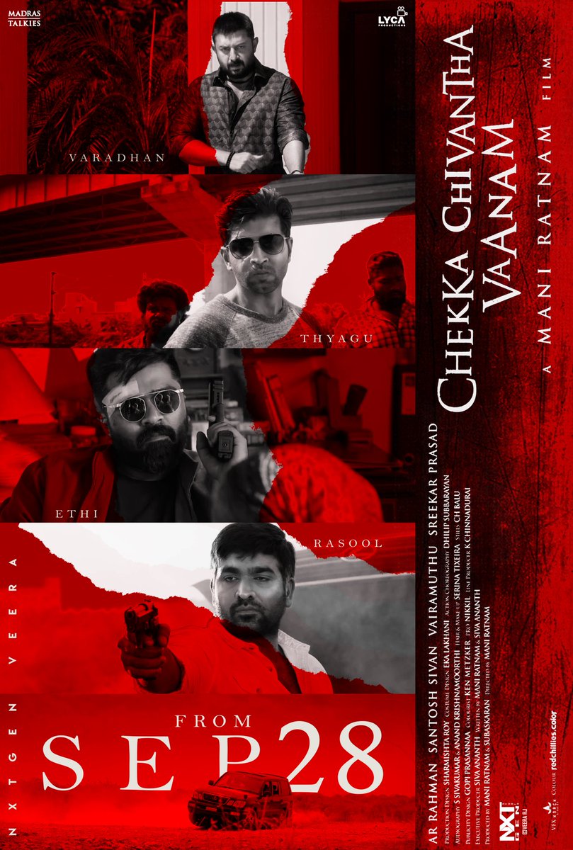 SimbuFansTrends's tweet photo. Here is Rocking & Intresting Fanmade Poster Of #ChekkaChivanthaVaanam โค From The Team Of #NXTGenStudio !!!
#Design ยฉ Veera Rj ๐ #CCV #CCVTrailer #STR #Simbu #Ethi https://t.co/048xuIxZOM