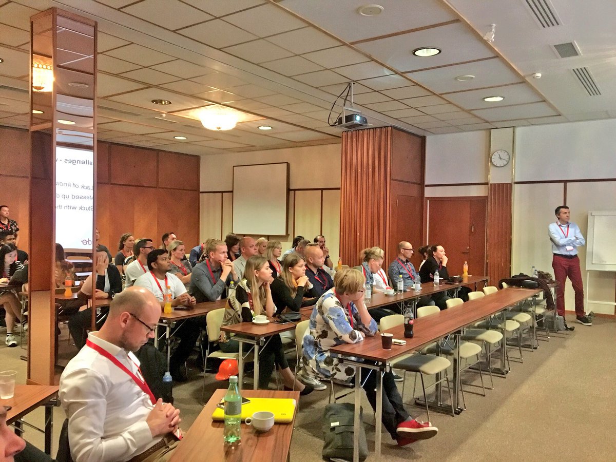 FluidoTweets's tweet photo. #FluidoDay @FluidoTweets ‘ own breakout sessions started now! Today we’re discussing #Lightning in #Communities, #FieldService &amp; #CPQ, as well as customer data and #MarketingAutomation 

#FluidoWay https://t.co/8o4cH37gDM