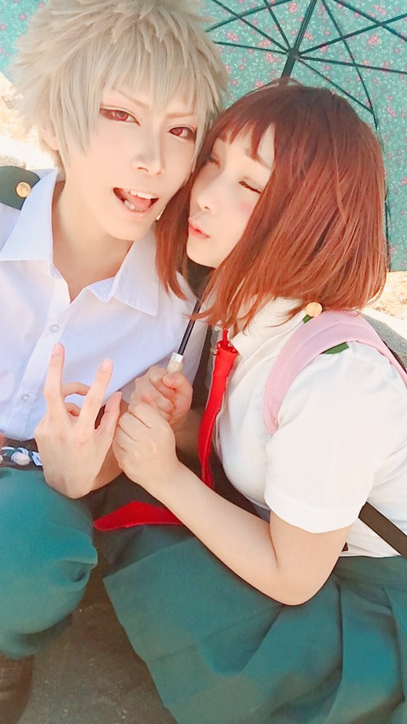 potetyuuu's tweet photo. 夏SUMMER*.＼('ω')／.*

皆でヒロアカわーいしてきた*.＼('ω')／.*
とりあえず爆豪速報ー*.＼('ω')／.*
大好きな勝茶も🧡🧡🧡��

髪切りすぎた💥💥💥 https://t.co/YeljVk66Dr