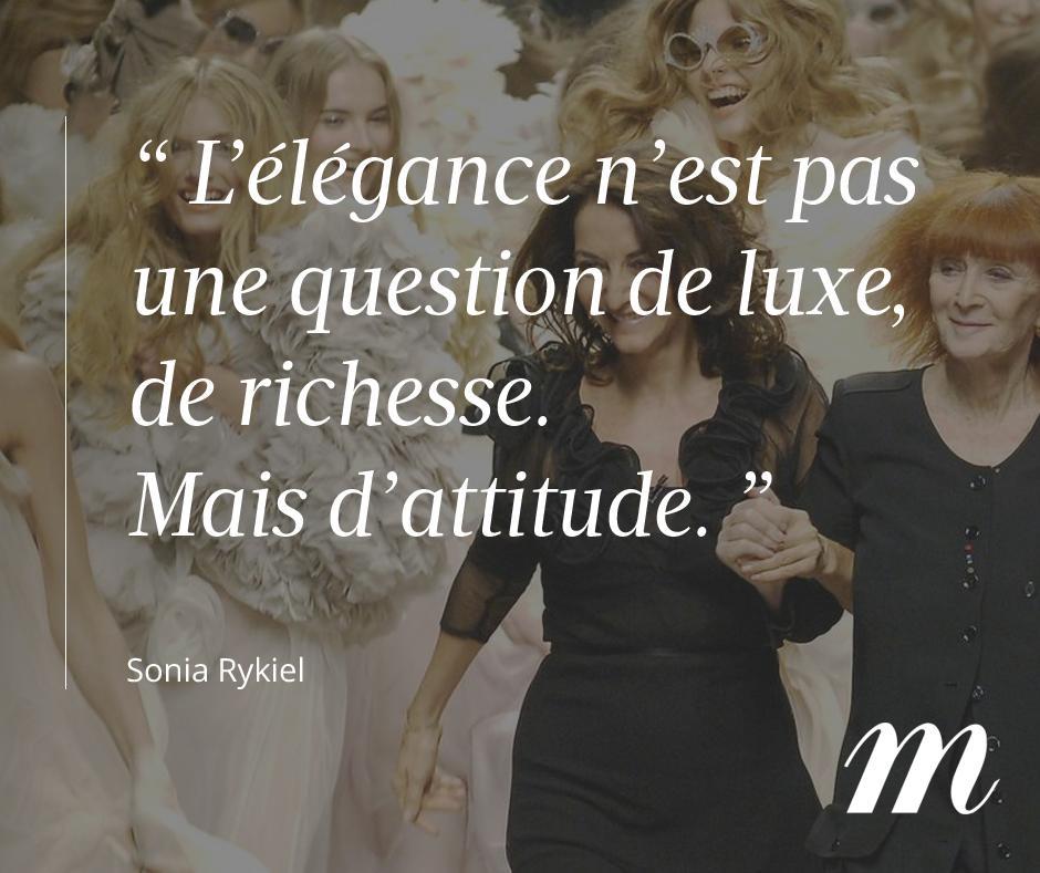 Madamefigaro's tweet image. La reine du tricot nous quittait il y a deux ans aujourd'hui.
#SoniaRykiel #Citation