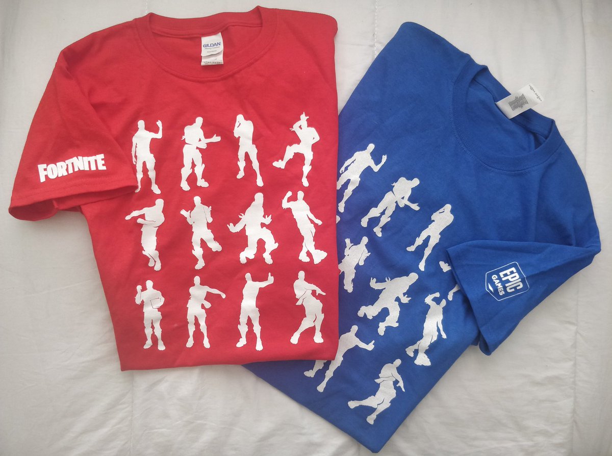 Ik verloot 2 Fortnite T-shirts in de maat medium. Het enige wat jij hoeft te doen is de tweet te retweeten en dan stuur ik morgenavond om 19:00 de winnaars een bericht! #Fortnite