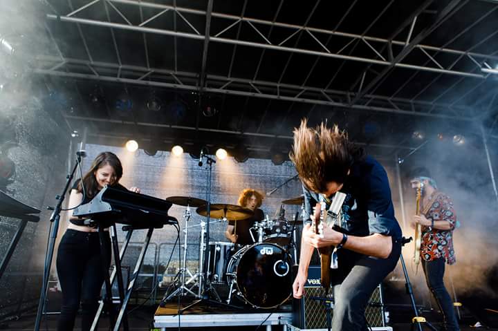 TantanaRecords's tweet photo. It's true that #gutterisland became our second HOME and we know we have a FAMILY there... it's been only one week that @_Eskiz_, @CosmicWngs and (yes) @TheRingoJets rocked Denmark ! See you really soon! [ photos by Per Lange ] 
#garagerock #festival  #turkishinvasion #rocknroll https://t.co/xQLGWrrhr1