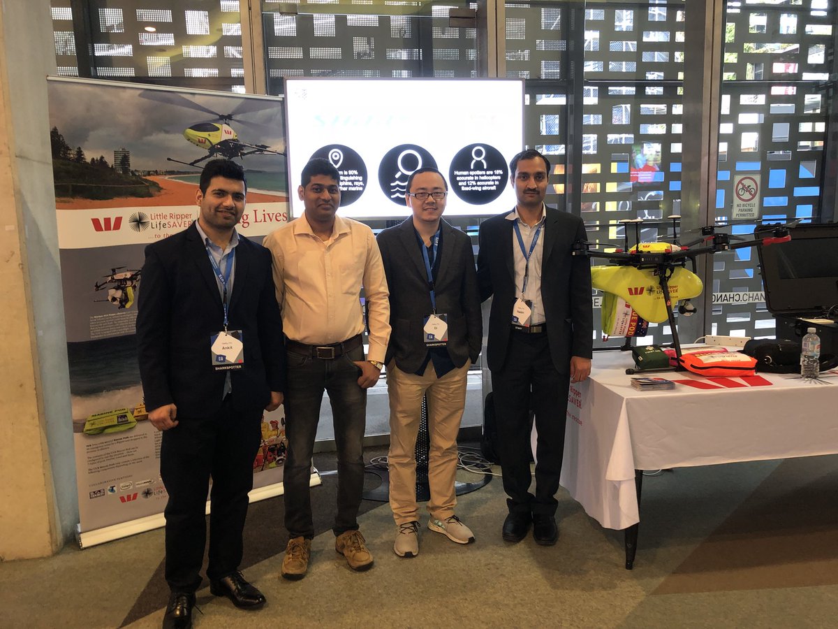 Nabin_Shrma's tweet photo. AI in Practice: The Sharkspotter, UTS Open Day 2018
#utsopenday #sharkspotter #uts #iAwards #utsfeit https://t.co/B04Jh3pvhJ