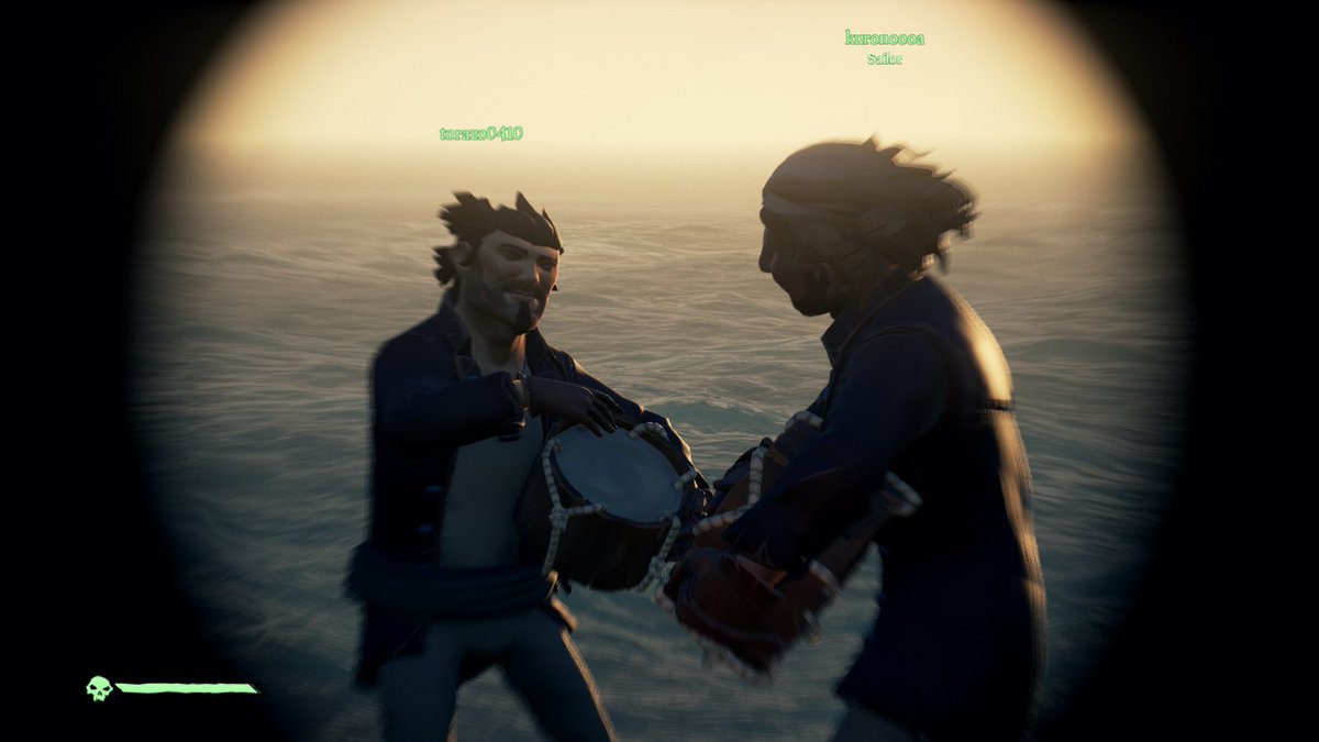 クロノア 日常組 Pa Twitter 海賊動画の撮影中に撮った 撮られてた 写真集 海賊 演奏家 兄弟 クロノアの眼光 意外と温和なぺいんとの顔