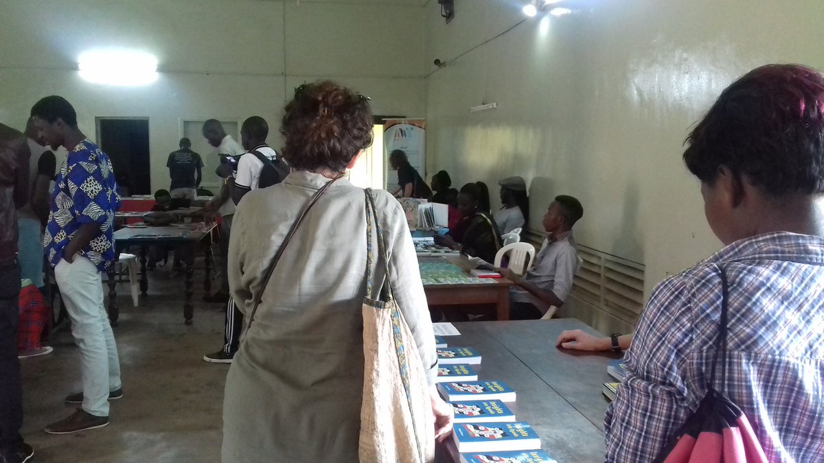 Happening now. #UgandaBookMarket