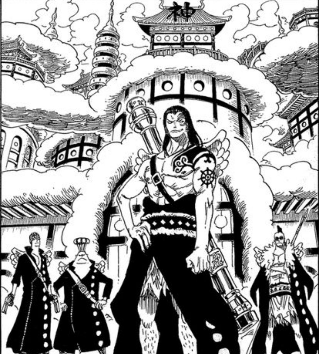 またわ 2年後の猿山連合軍は新たなロマン 幻の島 夢幻郷 を探しており ワイパーは 神の護衛隊 として仲間と共にシャンドラの灯をともしている コニスはラキと共にパンプキンカフェで名物のカボチャ麺を振る舞っている ワンピース エピソードオブ