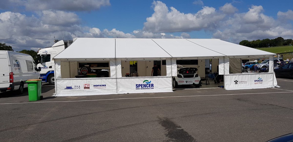 Spencer_Sport's tweet photo. Our @BritishRallyx home at @LyddenHill this w/e - with @racetuners &amp; the @SpencerECA @Oil4Wales @AlconUK @SpeedlineCorse @Motul_uk @MitsubishiR5 #MirageRX https://t.co/JksznMqkK3