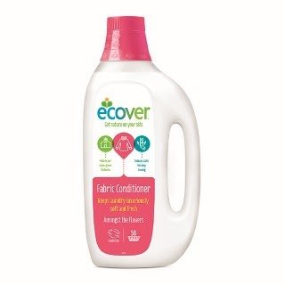 Ecover Concentrated Fabric Conditioner 1.5L is available in Amongst the Flowers and Under the Sun fragrances.