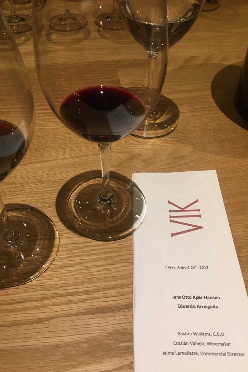 earriagada's tweet photo. Terminé mi semana de análisis de nuestro diagnóstico con el panel internacional acompañando a Jens Otto Kær Hensen, rector de la Escuela de Periodismo de Dinamarca, a la inolvidable Viña @VIK_wine https://t.co/KZy1DZ1QIl