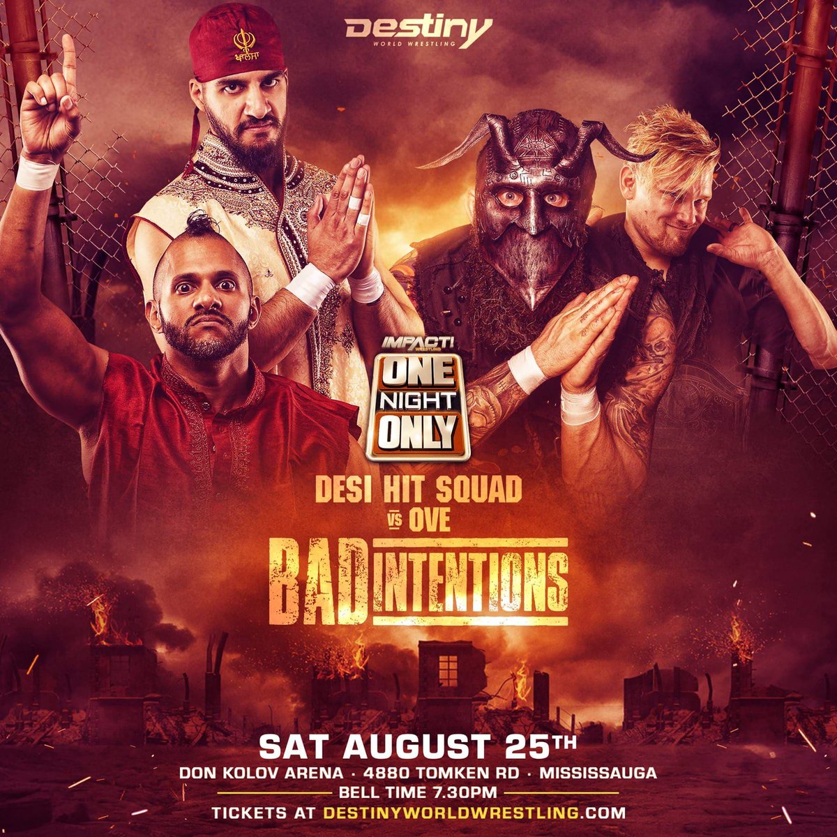 Today...

#Desihitsquad #RohitRaju #GursinderSingh #Impactwrestling #destinywrestling