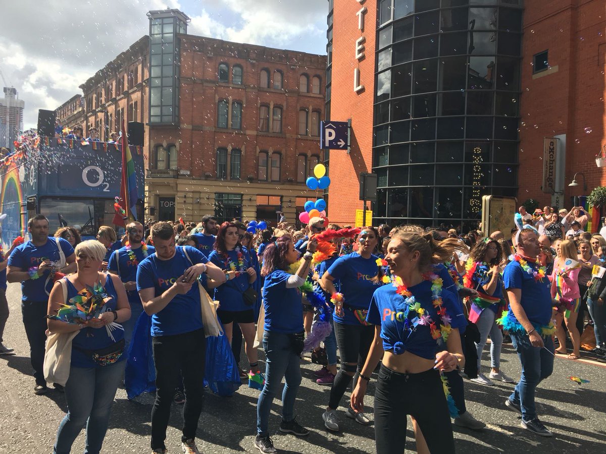O2's tweet image. And that’s a wrap. As always, you’ve been absolutely incredible @ManchesterPride 👏🏾 We are #ProudAtO2 and humbled to have been able to join in and help you celebrate everything #Pride stands for, at all the fantastic cities we’ve visited this year.