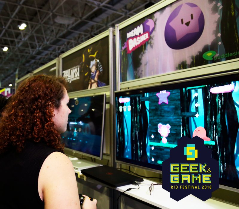 GGRFoficial's tweet photo. Já estamos com saudades da #GamesFromRio, área especial que nos apresentou talentos cariocas na criação de games. 😍
Qual foi o jogo mais inesquecível desse espaço? #GGRF2019 #VivaEsseUniverso https://t.co/MgJ8c4nyyp