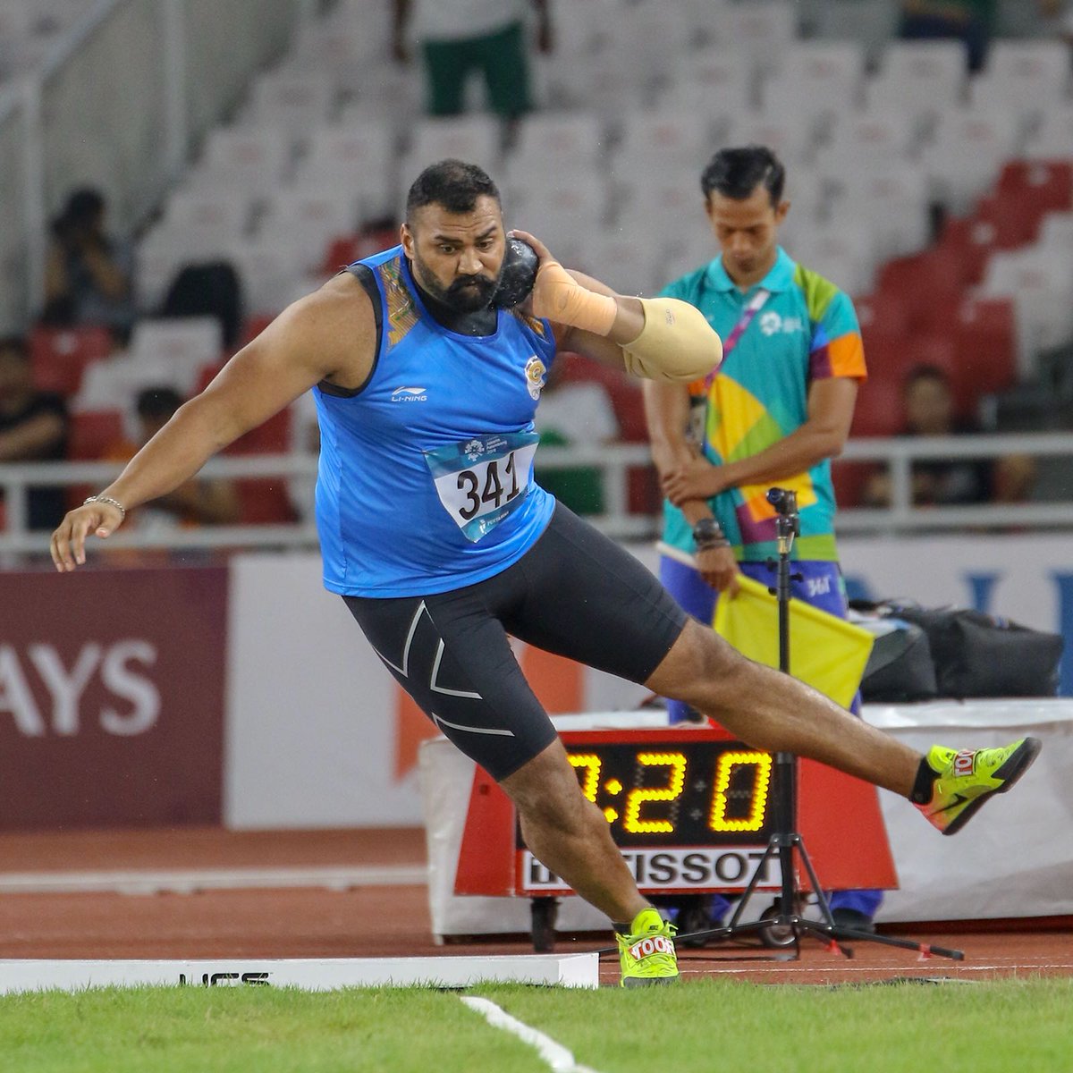 RF Youth Sports on Twitter: "Fantastic start to India's athletics campaign  at #AsianGames2018 Congratulations @Tajinder_Singh3 for a record-breaking  🥇 His feat will surely inspire young athletes to take up shot put in