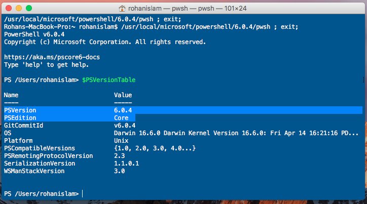 rohan_islam2's tweet image. Gave it a familiar look :) #PowerShellCore