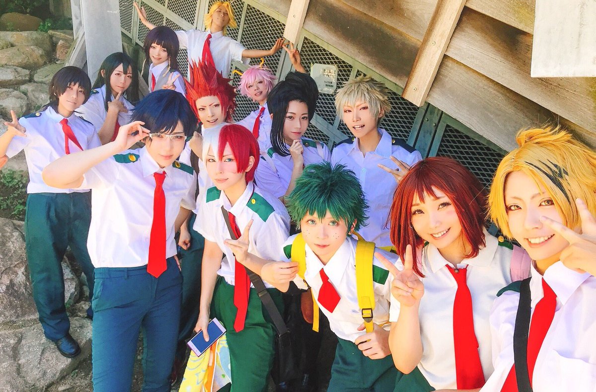 H51Dxe's tweet photo. ⚠️コスプレ⚠️

ジロちゃんさせて頂きました！！！
楽しかったぁぁぁ〜！！！
空間が可愛くてしんどい！！！！！
お写真お借りします！！！
あーーーー！！！余韻！！！！

#0825青春雄英併せ https://t.co/W5Mb2eWvvl
