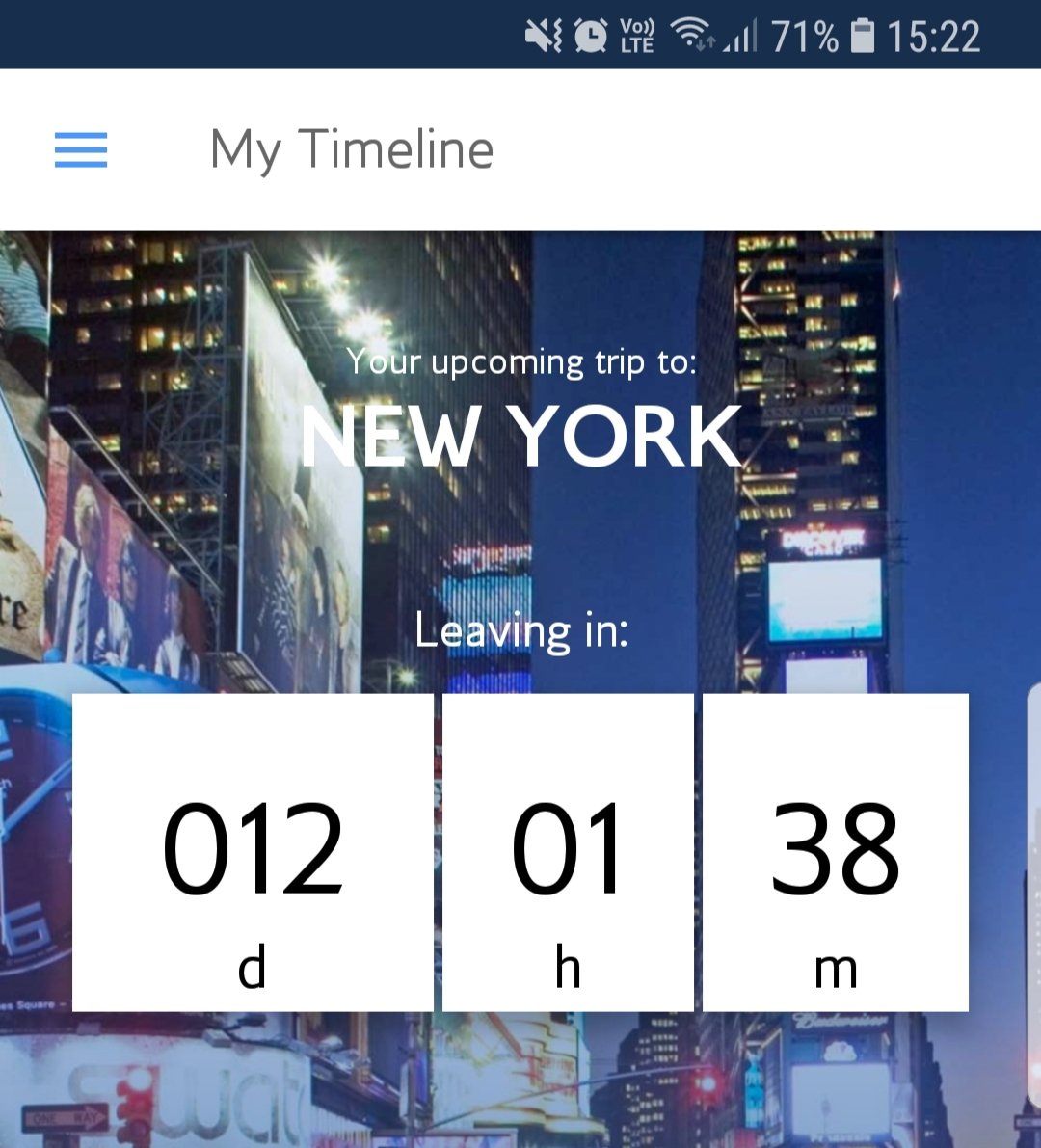 Clare_M_83's tweet photo. 12 days to go! π€ͺππΊπΈπ¨π¦
3 nights in New York, 2 in Boston, 1 in Quebec City, 2 in Montreal and 4 in Toronto.
#NewYork #Boston #QuebecCity #Montreal #Toronto #Topdeck #MapleTrail https://t.co/b2t0V4nADn