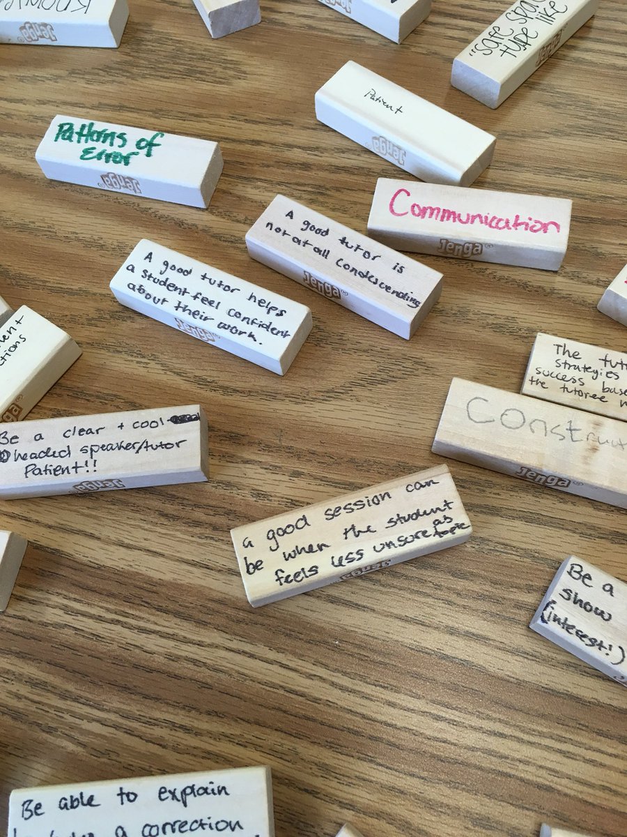 KA_ColemanAPLit's tweet image. Building blocks of a good tutor! #TrulyTitan19 @DominionLcps