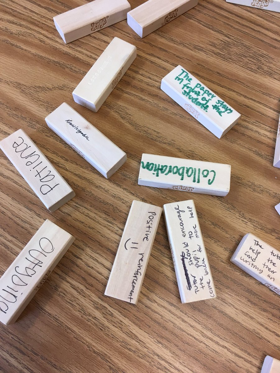 KA_ColemanAPLit's tweet image. Building blocks of a good tutor! #TrulyTitan19 @DominionLcps