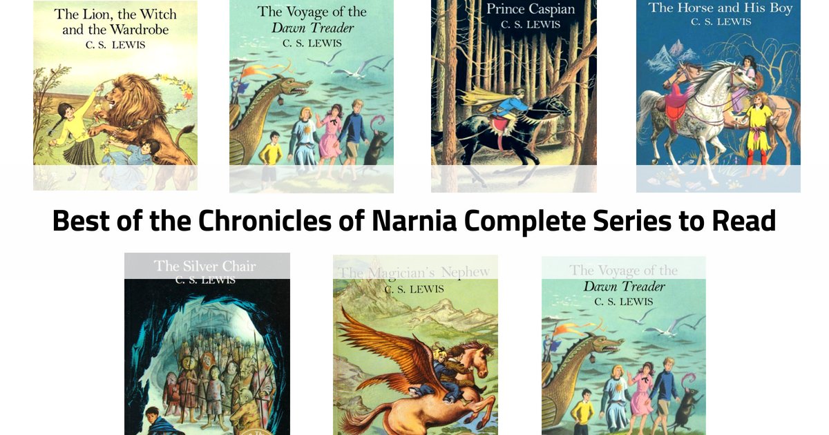 Experience all seven tales of #CSLewis #classic #fantasy series!
bit.ly/2nVTNYs