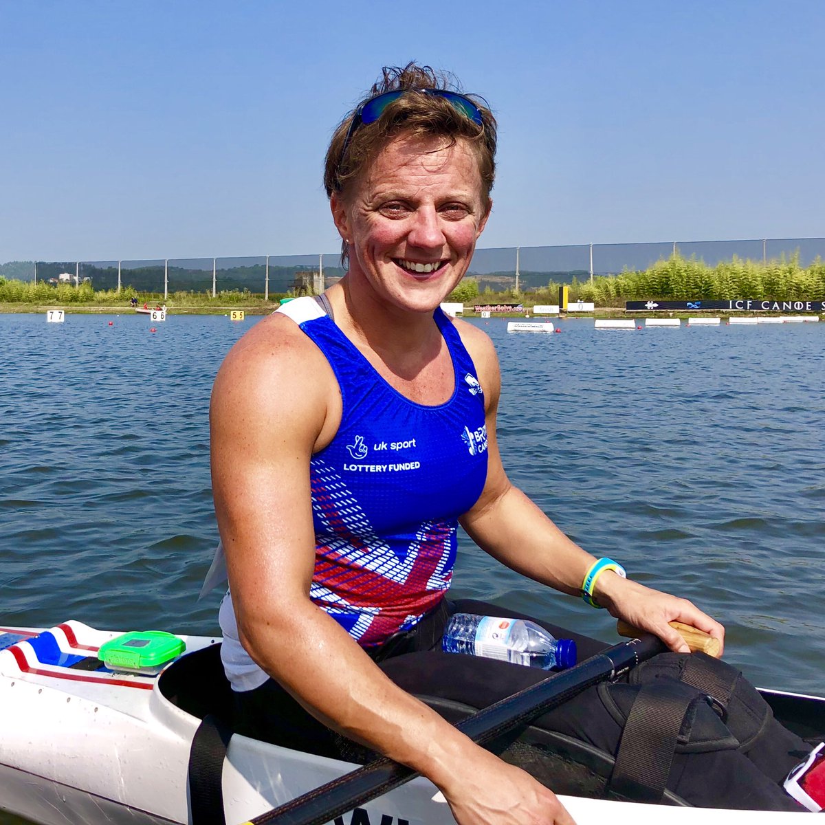 NickHopeTV's tweet photo. WHAT A RACE, WHAT A RESULT!

World 🥇 for @emwiggsy (her 7th career World title), with team-mate Jeanette Chippington claiming 🥈!

The perfect result for Britain in the VL2 200m as GB continue to dominate the women’s Para canoe disciplines here in 🇵🇹 this week 🛶👍 https://t.co/e62CEgomQ2