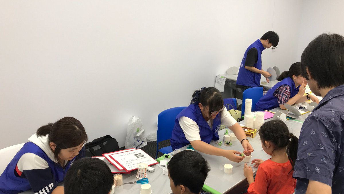 sse_tokai's tweet image. 今日は日本未来科学館で行われたサイエンスリンクに参加しました
明日も開催していますので是非足をお運びください！