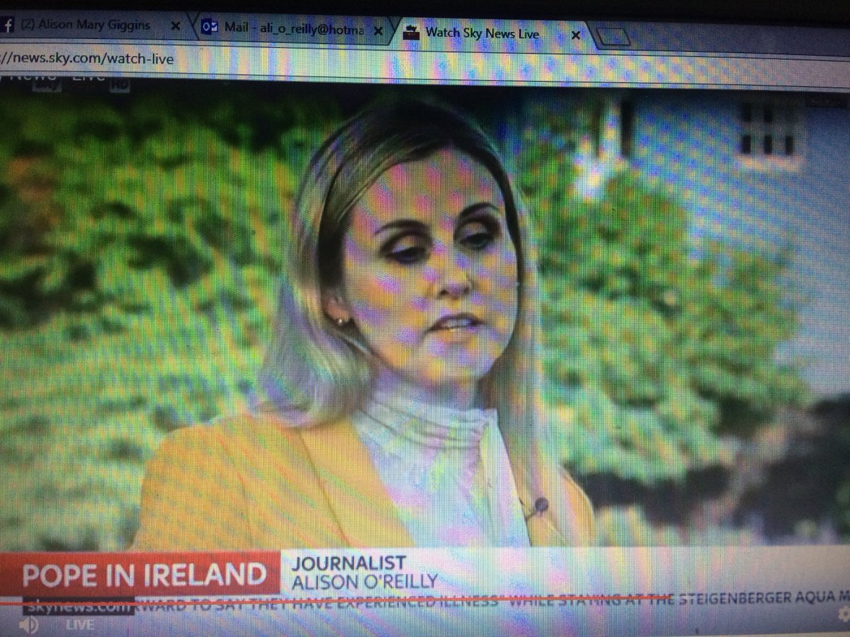 NameBridget's tweet photo. Many thanks to Sky News this morning for covering the story of the Tuam Babies and Bridget Dolan's story in 'My Name Is Bridget'. It is important not to forget the mass graves of forgotten children all over Ireland as well as the shameful clerical abuse scandals. #PopeInIreland https://t.co/2nbIAWtPFq