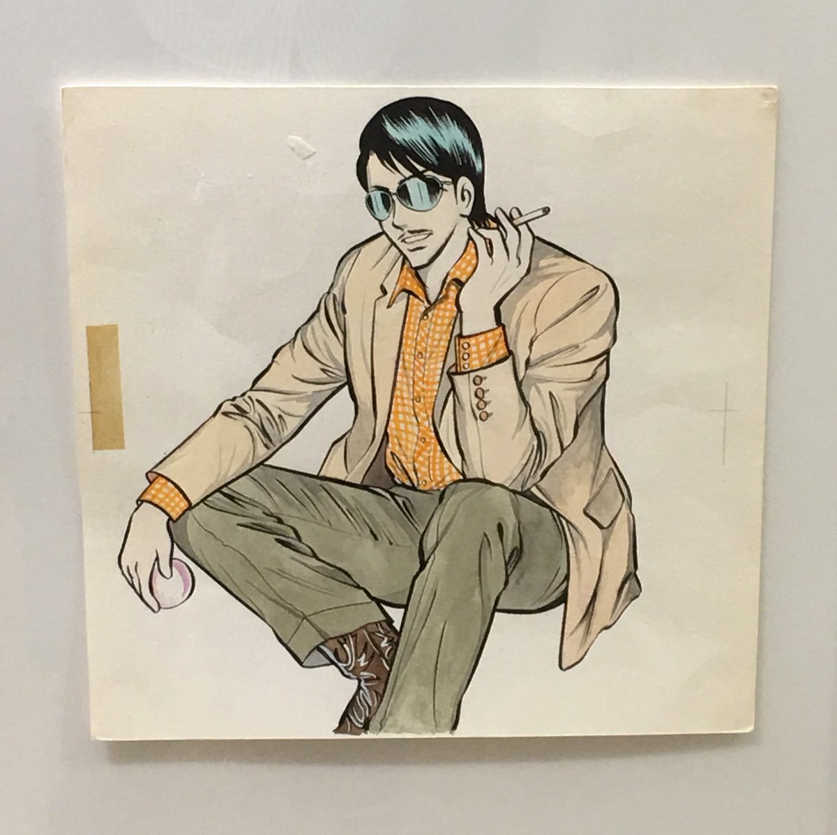 しかし…トシちゃんカッコいいなぁ #マカロニほうれん荘展