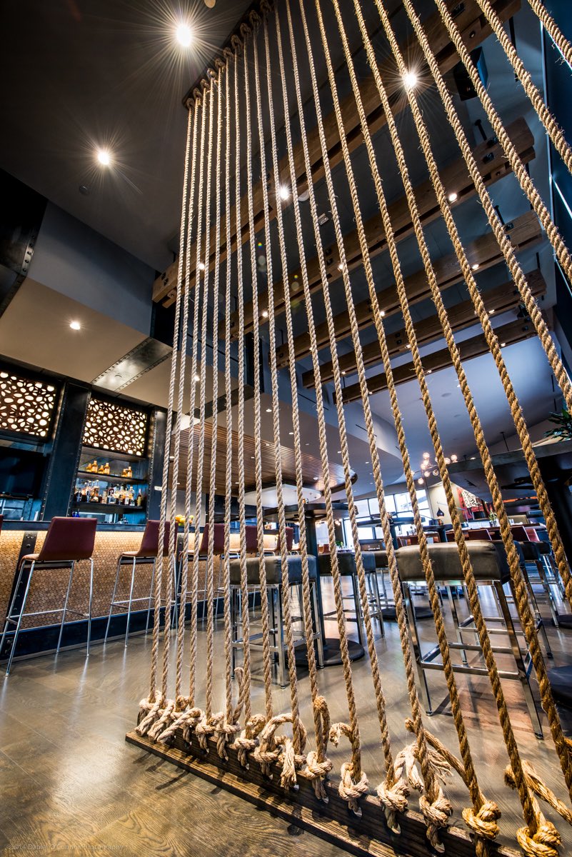 TSL_Podcast_'s tweet photo. Hey Students Lounge!!!
Check out this gorgeous #restaurant! It was designed by #kimberlytimmonsinteriors!! What do you think of the #rope wall partition? 

#thestudentlounge #hospitaity #thechaiselounge #interiordesign #interiordesignstudent #interior #design #designinspiration https://t.co/w0juvTHi6M