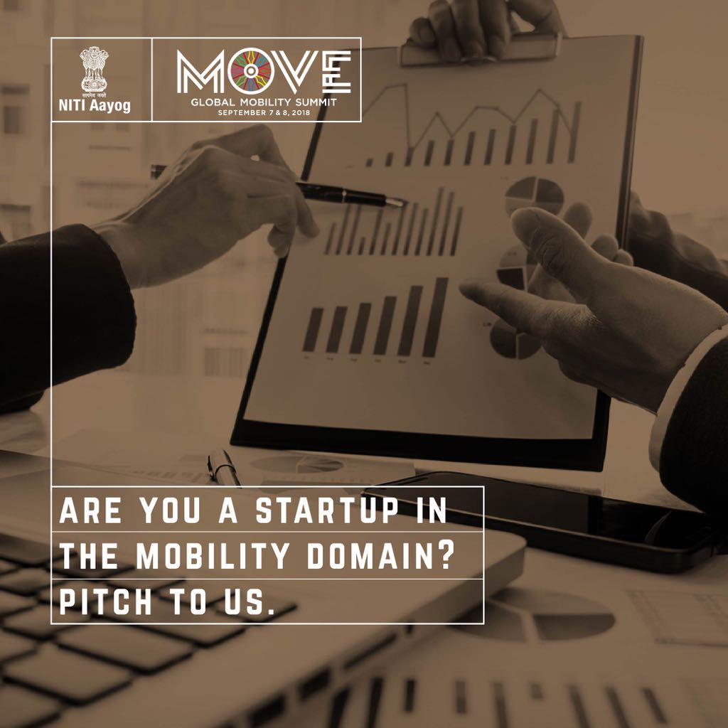 MoveSummitIndia's tweet photo. Can your startup enable shared, connected, intermodal and environment friendly #mobility in India? Then share your ideas with us at #PitchToMove! #GMS2018 #FutureOfMobility 

Only one day remaining! Pitch it to win it: https://t.co/iz0I8OQ7O6 https://t.co/ySvUN5vIhh