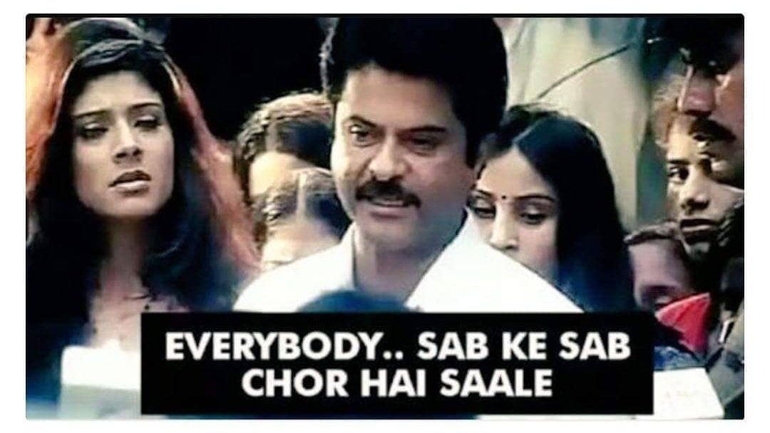 stfu_veer's tweet photo. Me after buying popcorn worth 20 for 200 : https://t.co/p1gwBdUVFT